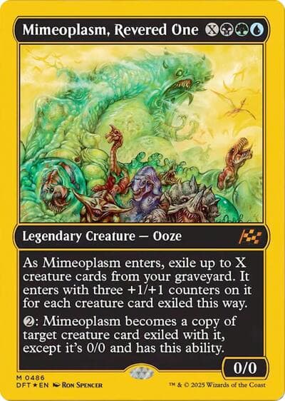 Mimeoplasm, Revered One (First-Place Foil)