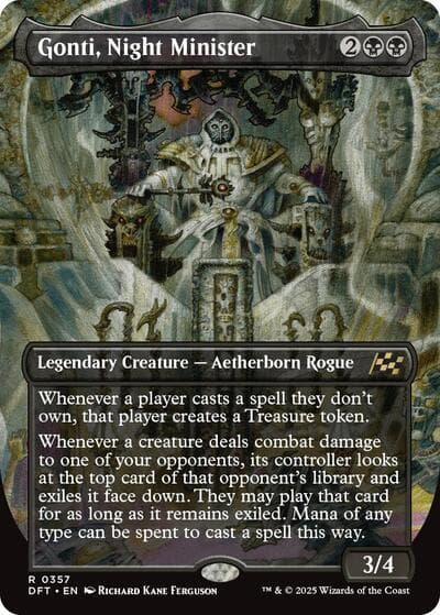 Gonti, Night Minister (Borderless)