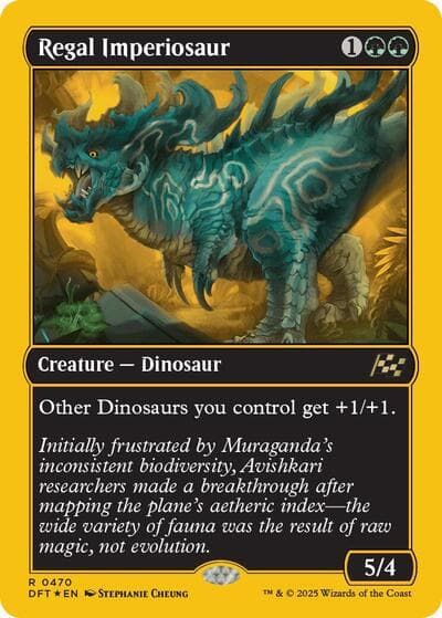 Regal Imperiosaur (First-Place Foil)