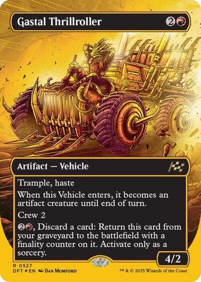 Gastal Thrillroller (Borderless) (First-Place Foil)