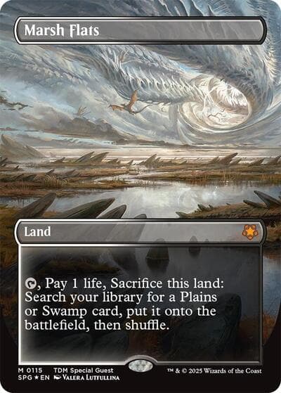 Marsh Flats (Borderless) (Dragonscale Foil)