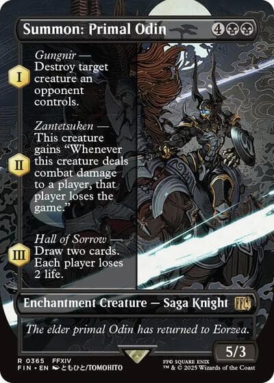Summon: Primal Odin (Borderless)