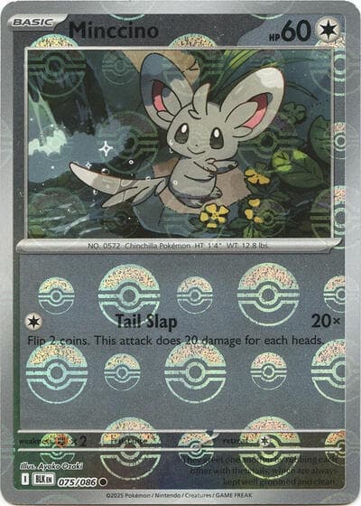 Minccino (Poke Ball Pattern)