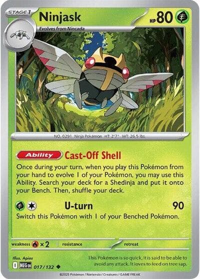 Ninjask - 017/132