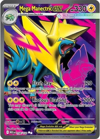 Mega Manectric ex - 158/132