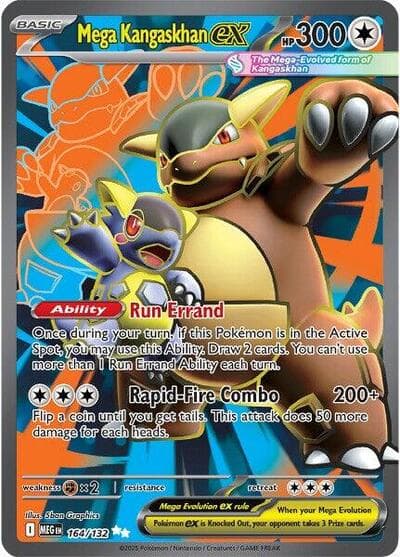 Mega Kangaskhan ex - 164/132