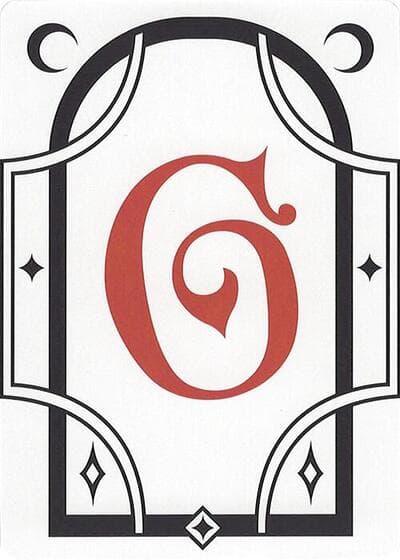 Letter Card - G
