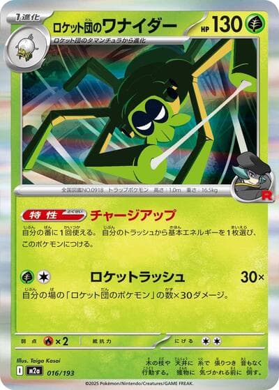 Team Rocket's Spidops