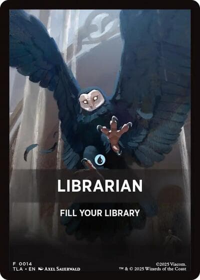 Librarian Theme Card