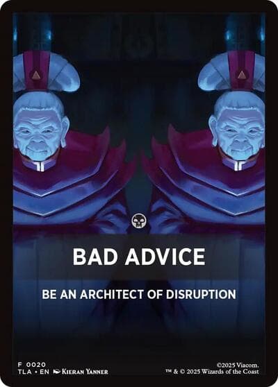 Bad Advice Theme Card