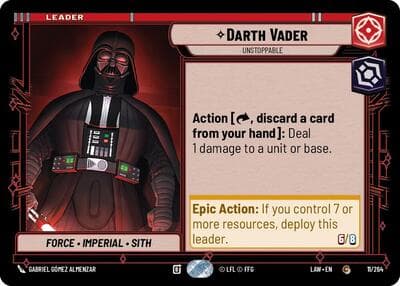 Darth Vader - Unstoppable