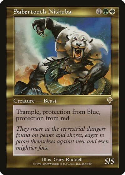 Sabertooth Nishoba