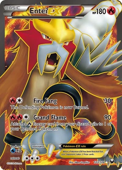 Entei EX (103 Full Art)